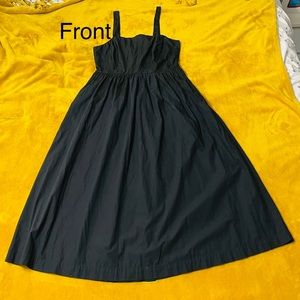 Black Midi Summer Dress